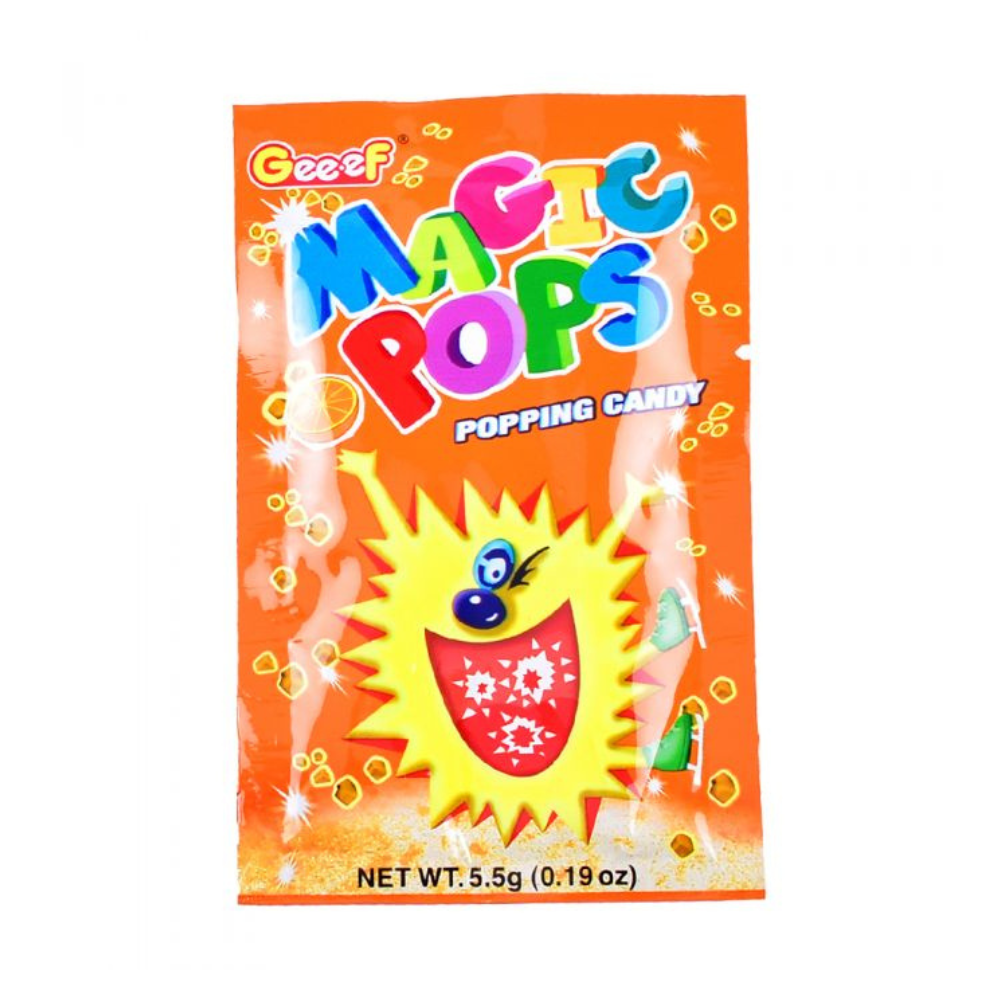 Geeef Magic Pop Orange Flavor
