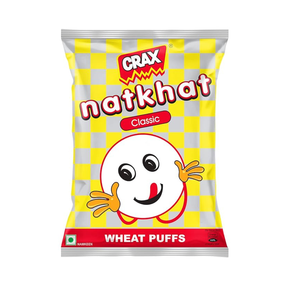 Natkhat Classic Wheat Puffs